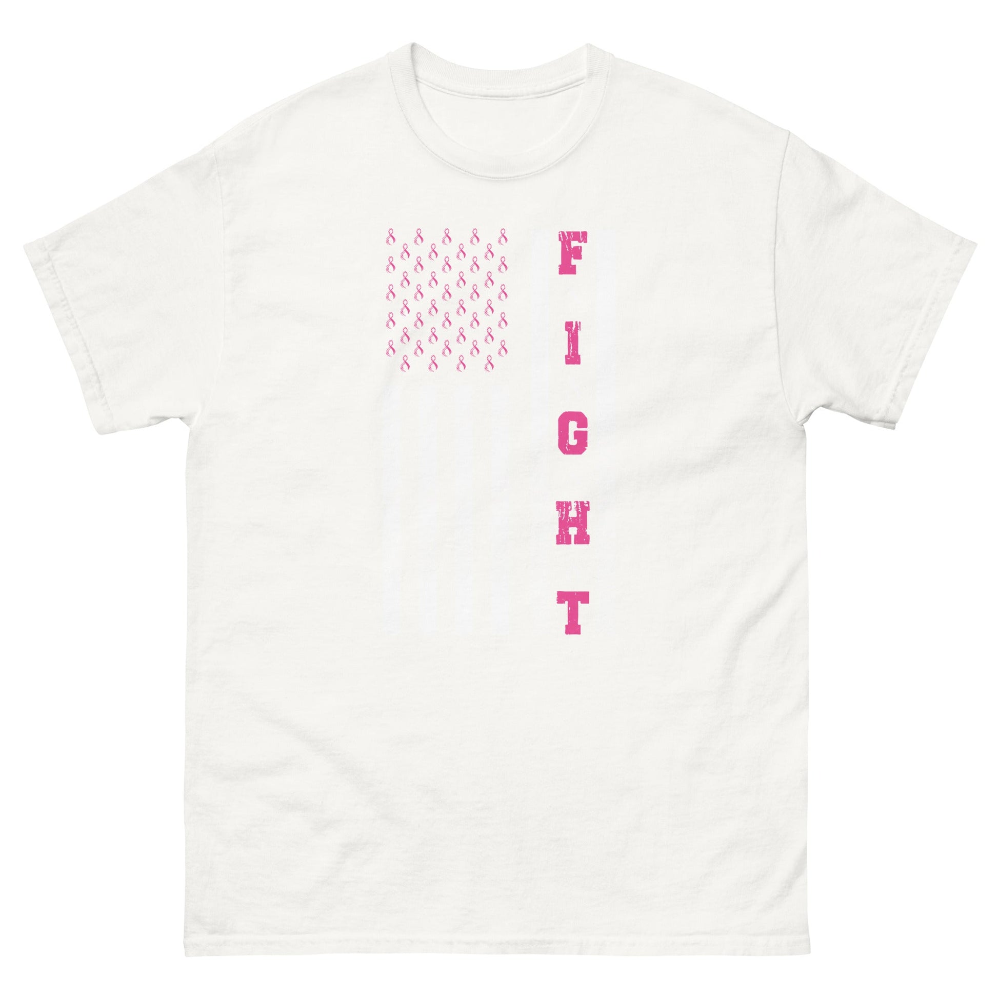 Fight Cancer | Unisex T-Shirt - White - T-Shirts Online
