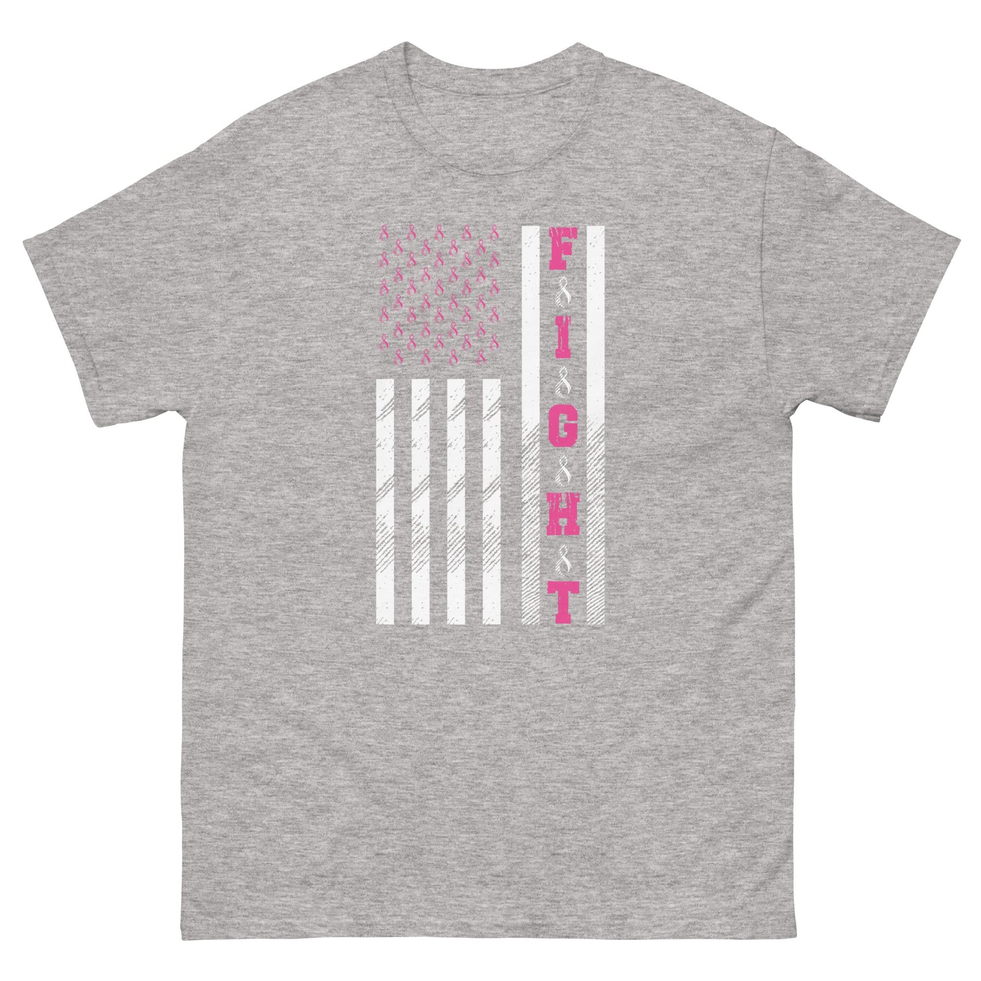 Fight Cancer | Unisex T-Shirt - Sport Grey - T-Shirts Online