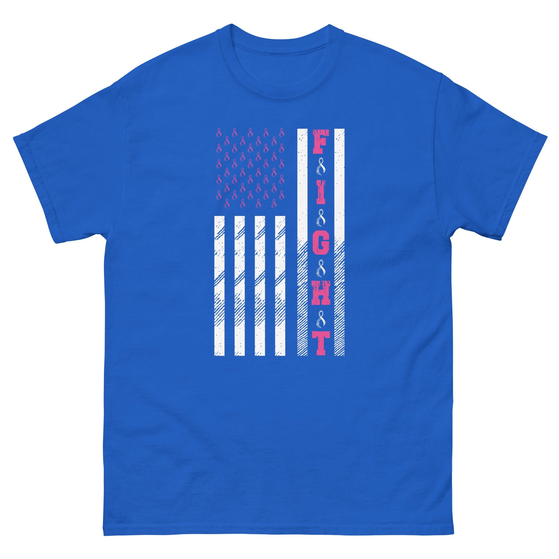 Fight Cancer | Unisex T-Shirt - Royal - T-Shirts Online