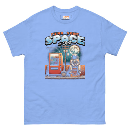 Find Some Space To Chill T-Shirt - Carolina Blue - T-Shirts Online