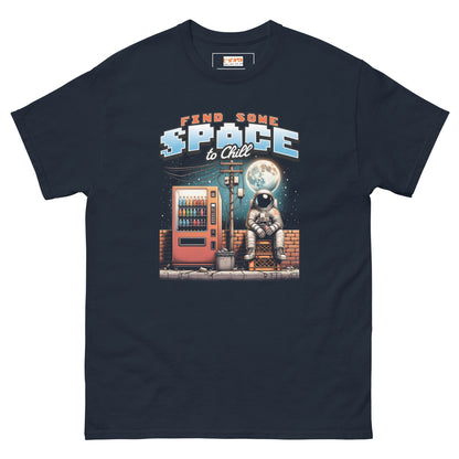 Find Some Space To Chill T-Shirt - Navy - T-Shirts Online