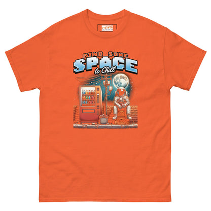Find Some Space To Chill T-Shirt - Orange - T-Shirts Online