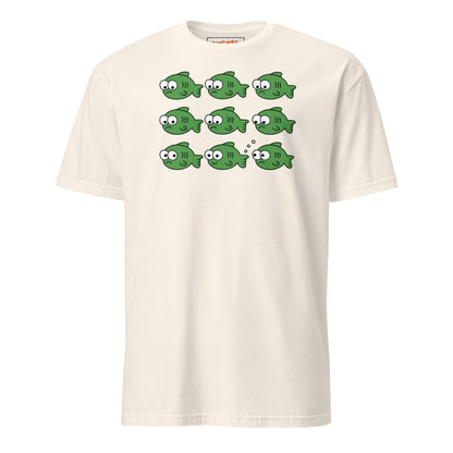 Fish Fart T-Shirt | Funny Aquatic Tee - Natural - T-Shirts Online