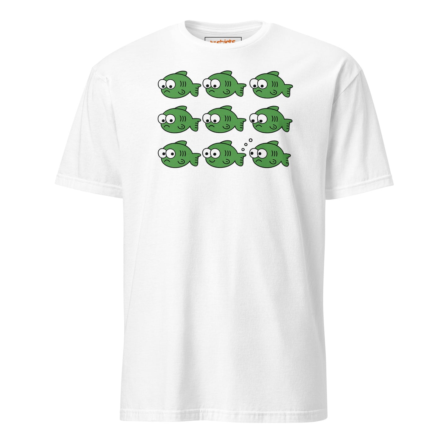 Fish Fart T-Shirt | Funny Aquatic Tee - White - T-Shirts Online