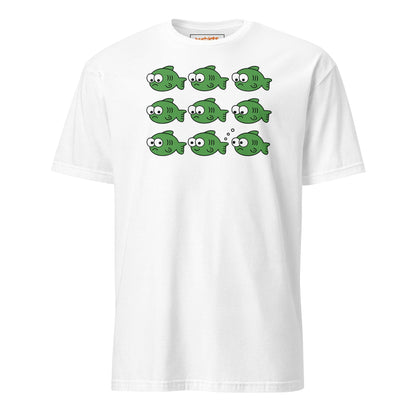 Fish Fart T-Shirt | Funny Aquatic Tee - White - T-Shirts Online