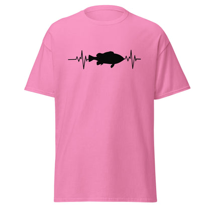 Fishing Heartbeat | Fishing T-Shirt - Azalea - T-Shirts Online