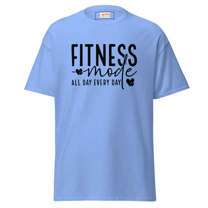 Fitness Mode | Gym T-Shirt - Carolina Blue - T-Shirts Online