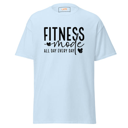 Fitness Mode | Gym T-Shirt - Light Blue - T-Shirts Online