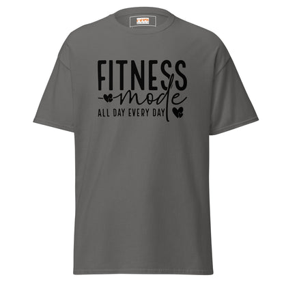 Fitness Mode | Gym T-Shirt - Charcoal - T-Shirts Online