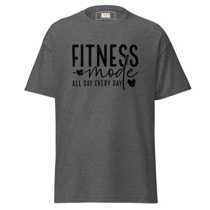 Fitness Mode | Gym T-Shirt - Dark Heather - T-Shirts Online