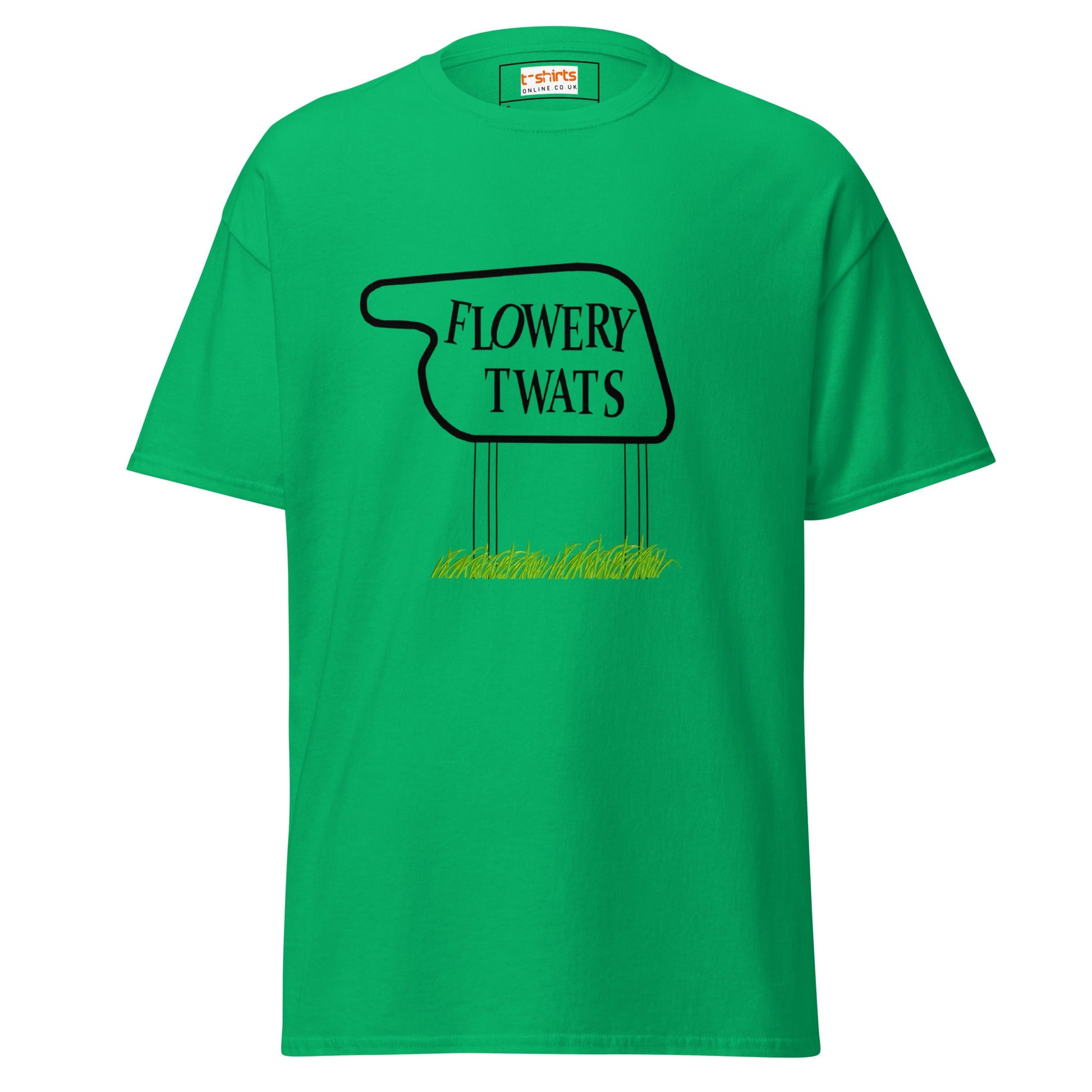 Flowery Tw#ts | Fawlty Towers T-Shirt - Irish Green - T-Shirts Online