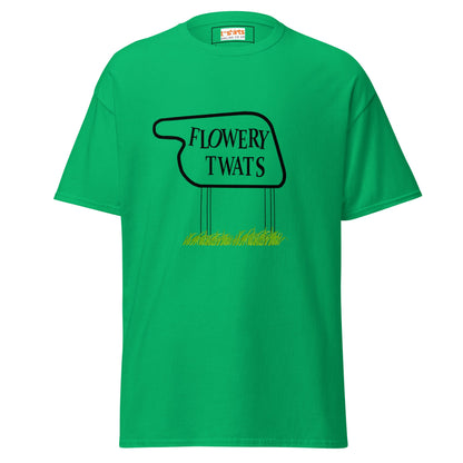 Flowery Tw#ts | Fawlty Towers T-Shirt - Irish Green - T-Shirts Online