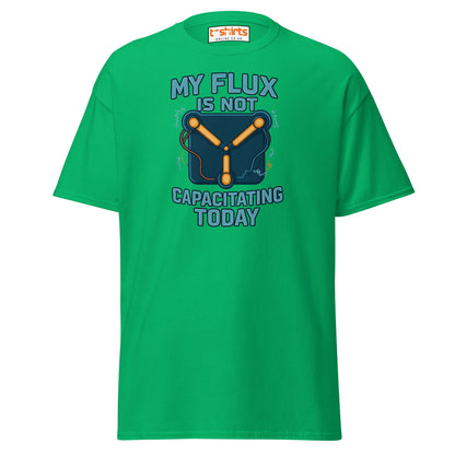 Flux Capacitor Humor Tee – Sci - Fi Geek T-Shirt - Irish Green - T-Shirts Online
