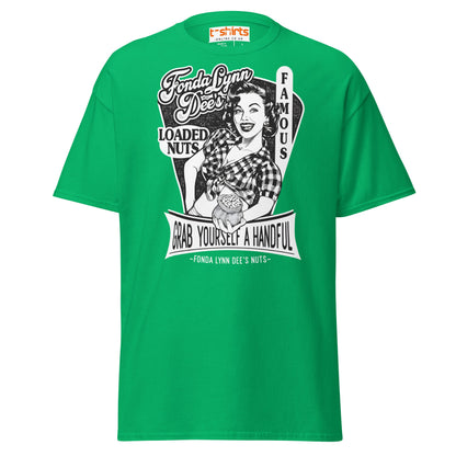 Fonda Lynn Dee’s Loaded Nuts T-Shirt - Irish Green - T-Shirts Online