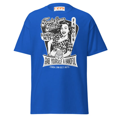 Fonda Lynn Dee’s Loaded Nuts T-Shirt - Royal - T-Shirts Online