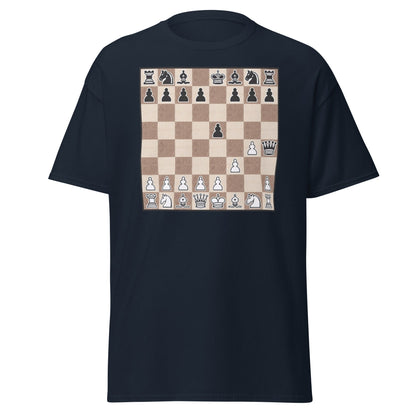 Fool's Mate Chess T-Shirt - Funny Checkmate Graphic Tee - Navy - T-Shirts Online