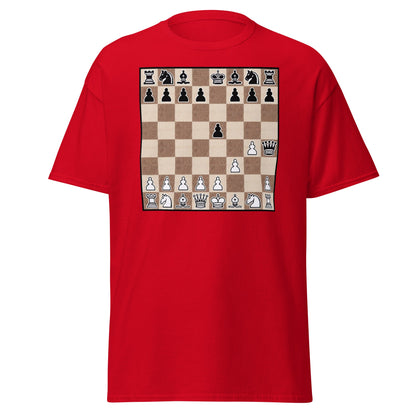 Fool's Mate Chess T-Shirt - Funny Checkmate Graphic Tee - Red - T-Shirts Online