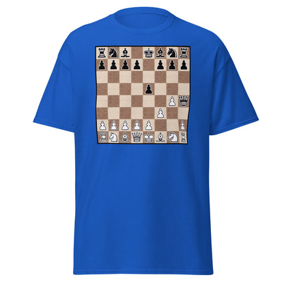 Fool's Mate Chess T-Shirt - Funny Checkmate Graphic Tee - Royal - T-Shirts Online