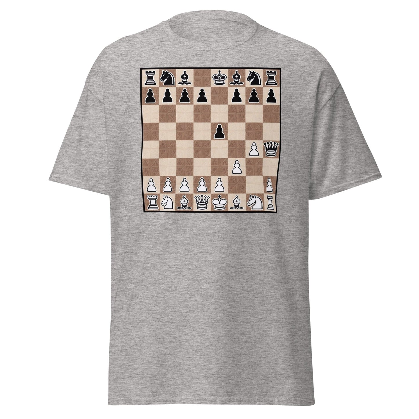Fool's Mate Chess T-Shirt - Funny Checkmate Graphic Tee - Sport Grey - T-Shirts Online