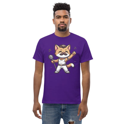 Freddie Purcury | Cat T-Shirt - Black - T-Shirts Online