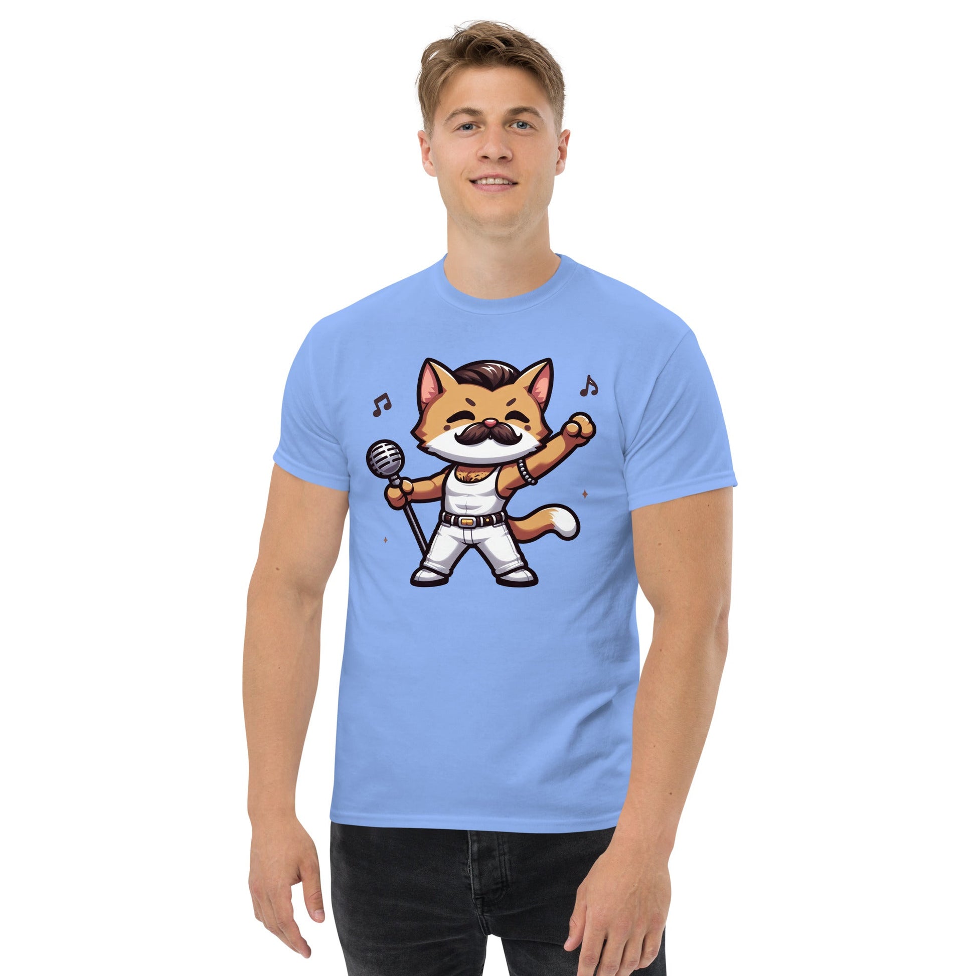Freddie Purcury | Cat T-Shirt - Black - T-Shirts Online