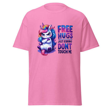 Free Hugs | Unicorn T-Shirt - Azalea - T-Shirts Online