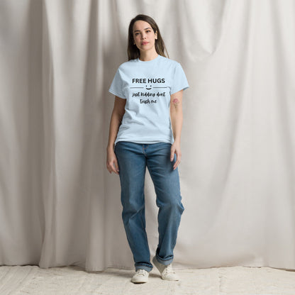 Free Hugs | Unisex classic tee - Light Blue - T-Shirts Online