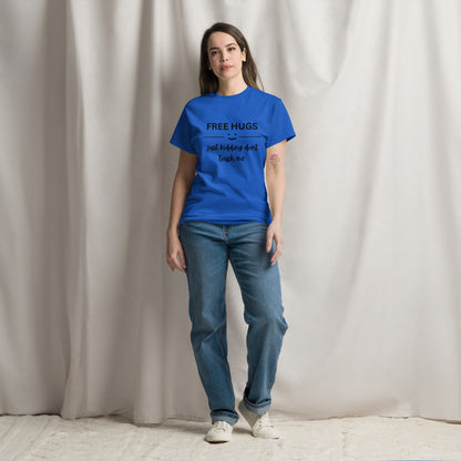 Free Hugs | Unisex classic tee - Royal - T-Shirts Online