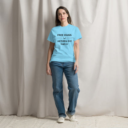 Free Hugs | Unisex classic tee - Sky - T-Shirts Online