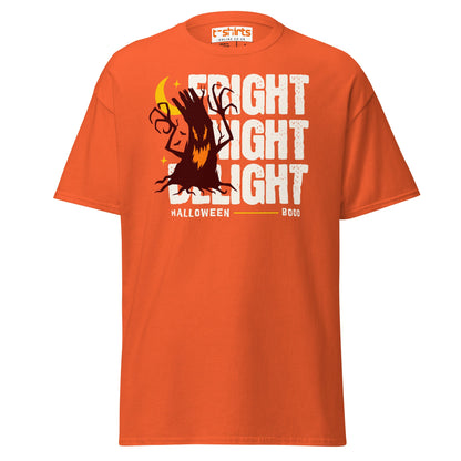 Fright Night Delight Halloween T-Shirt - Orange - T-Shirts Online