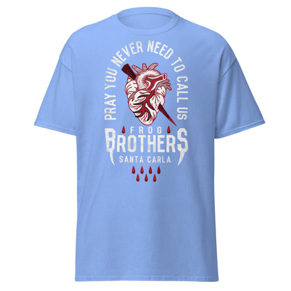 Frog Brothers Santa Carla T-Shirt | Vampire Hunter Tee - Carolina Blue - T-Shirts Online