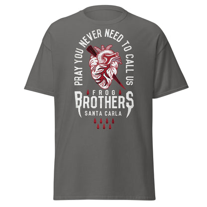 Frog Brothers Santa Carla T-Shirt | Vampire Hunter Tee - Charcoal - T-Shirts Online