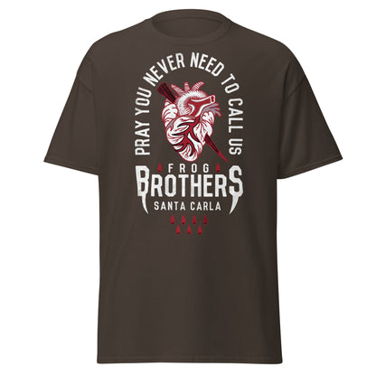 Frog Brothers Santa Carla T-Shirt | Vampire Hunter Tee - Dark Chocolate - T-Shirts Online