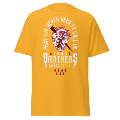 Frog Brothers Santa Carla T-Shirt | Vampire Hunter Tee - Gold - T-Shirts Online