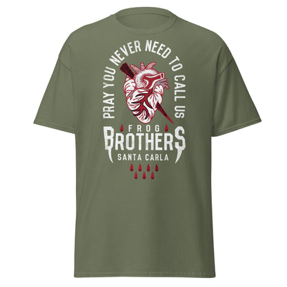 Frog Brothers Santa Carla T-Shirt | Vampire Hunter Tee - Military Green - T-Shirts Online