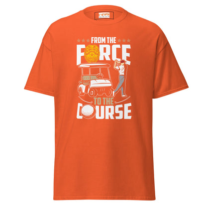 From the Force to the Course | Police T-Shirt - Orange - T-Shirts Online