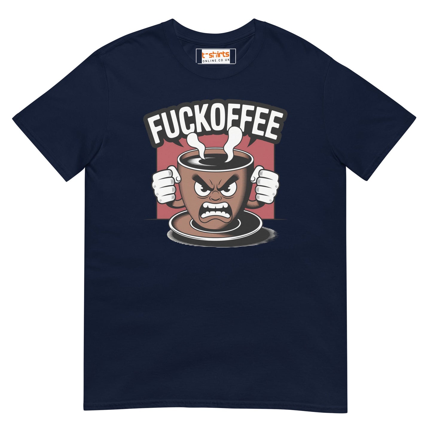 Fuckoffee T-Shirt | Funny Adult Humor Tee - Black - T-Shirts Online