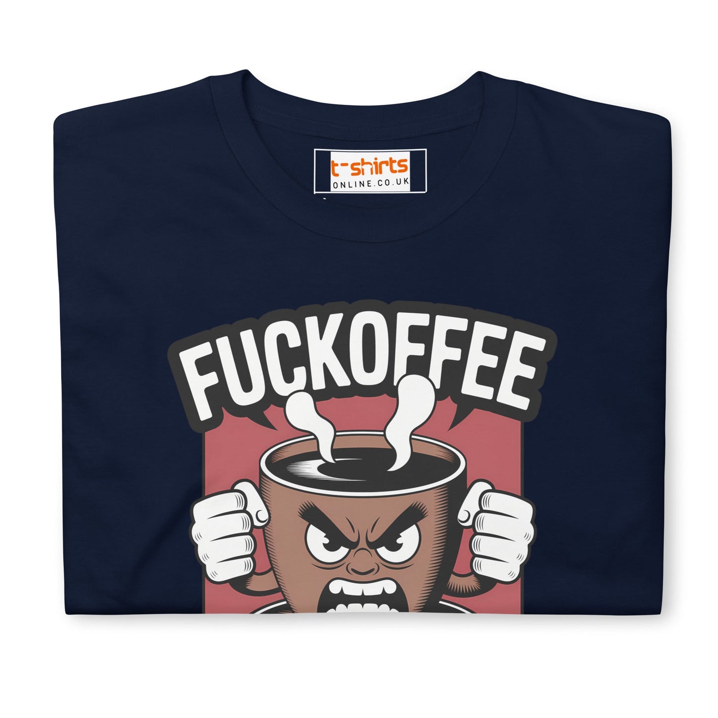 Fuckoffee T-Shirt | Funny Adult Humor Tee - Black - T-Shirts Online