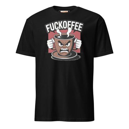 Fuckoffee T-Shirt | Funny Adult Humor Tee - Black - T-Shirts Online
