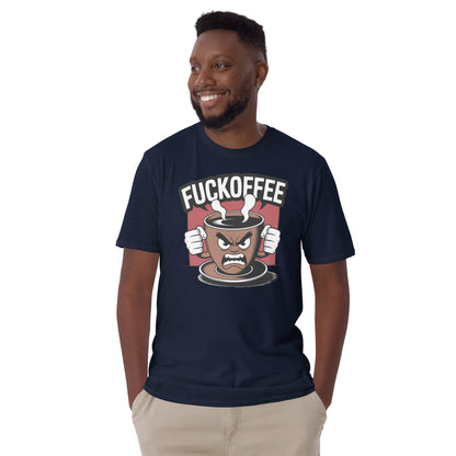 Fuckoffee T-Shirt | Funny Adult Humor Tee - Black - T-Shirts Online