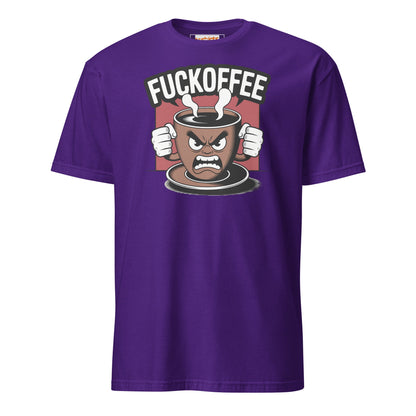 Fuckoffee T-Shirt | Funny Adult Humor Tee - Purple - T-Shirts Online