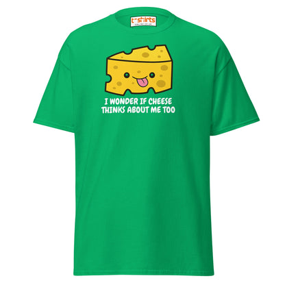 Funny Cheese Lover T-Shirt – Cute Food Pun Tee - Irish Green - T-Shirts Online