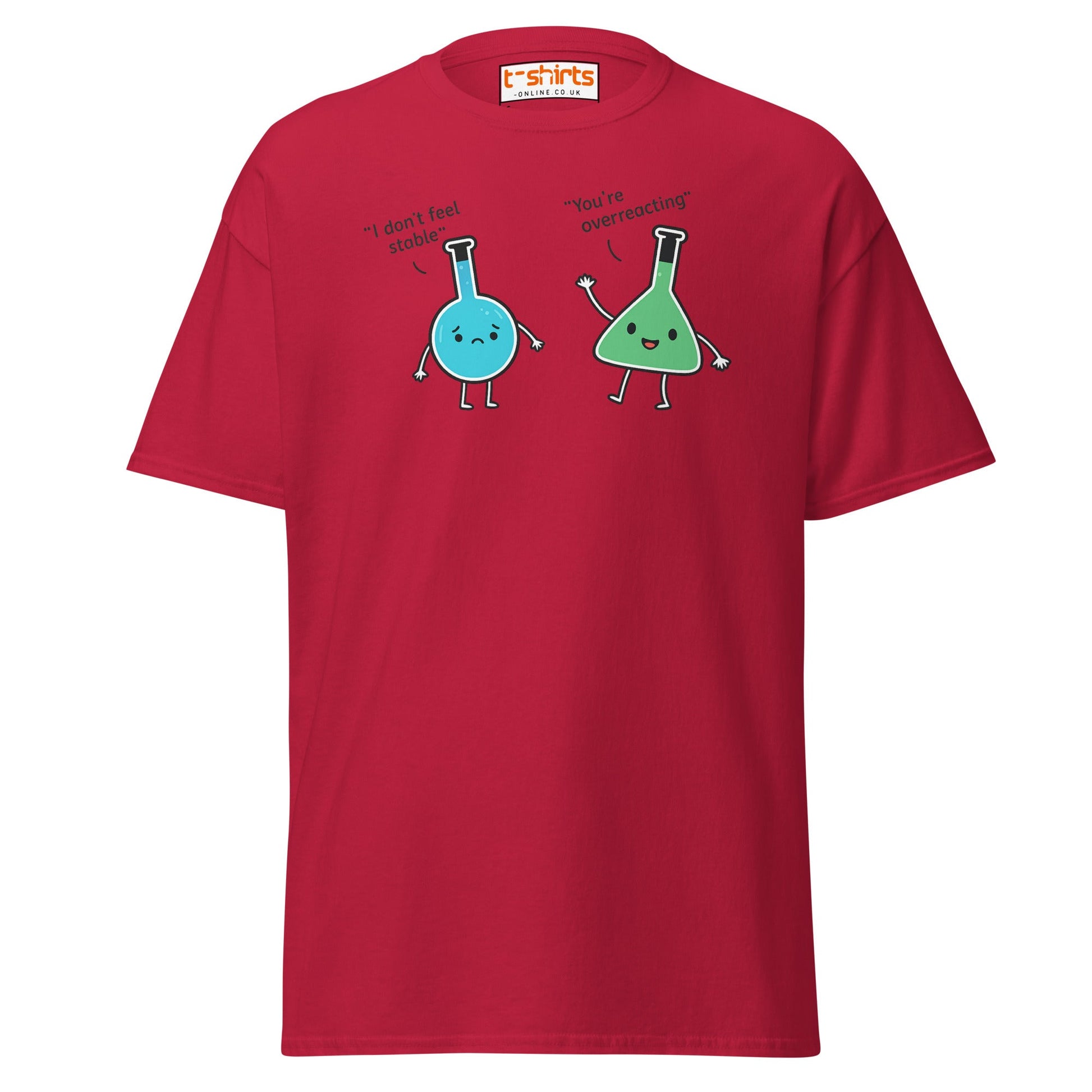 Funny Chemistry Pun T-Shirt – Science Joke Tee - Cardinal - T-Shirts Online