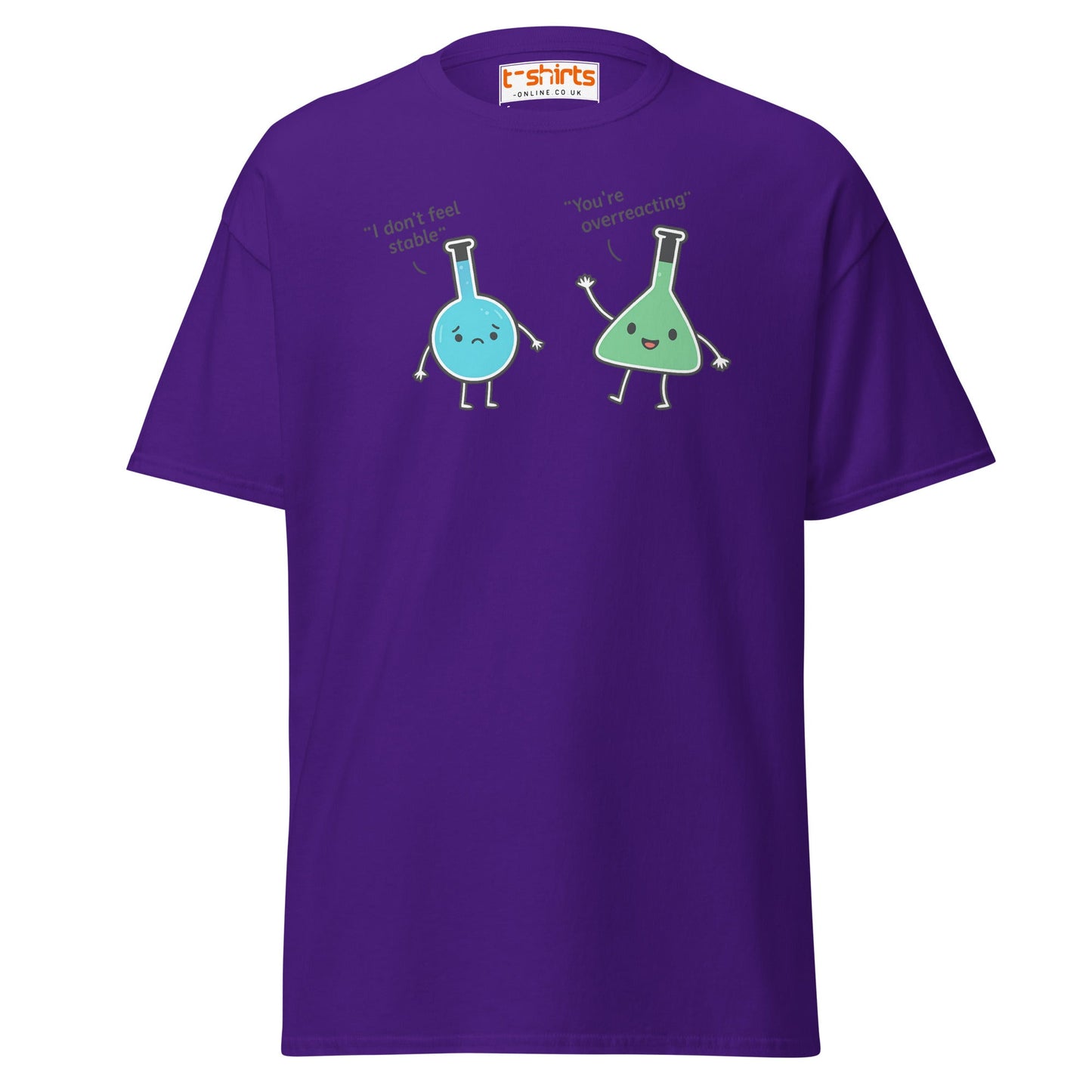 Funny Chemistry Pun T-Shirt – Science Joke Tee - Purple - T-Shirts Online