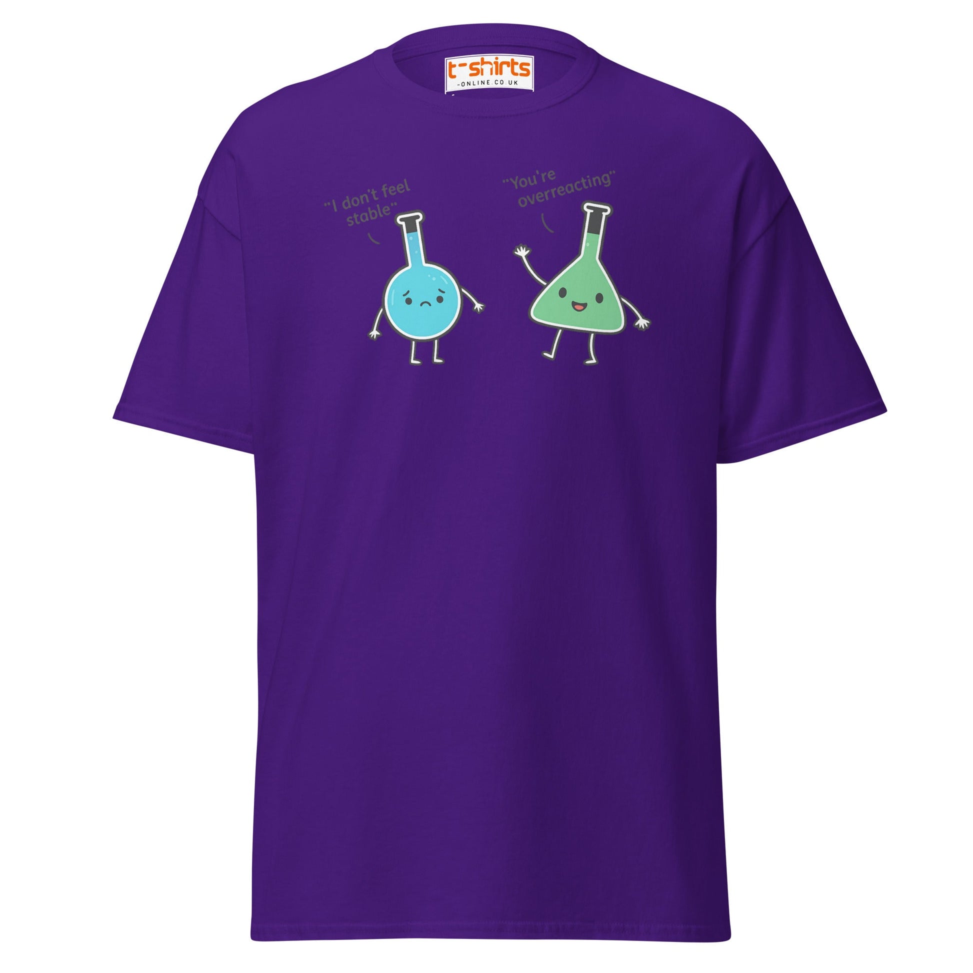 Funny Chemistry Pun T-Shirt – Science Joke Tee - Purple - T-Shirts Online