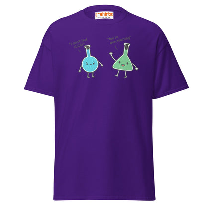 Funny Chemistry Pun T-Shirt – Science Joke Tee - Purple - T-Shirts Online