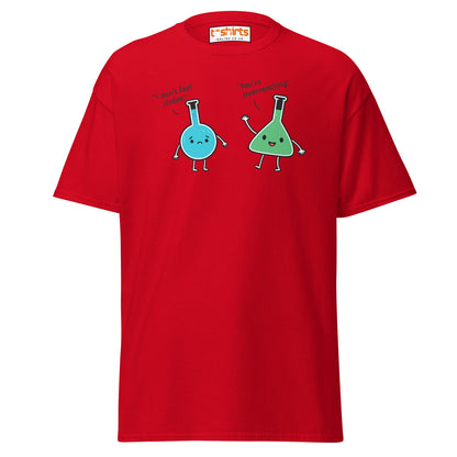 Funny Chemistry Pun T-Shirt – Science Joke Tee - Red - T-Shirts Online