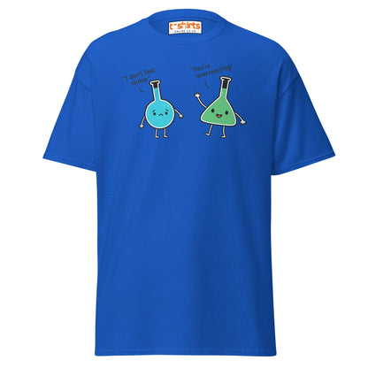 Funny Chemistry Pun T-Shirt – Science Joke Tee - Royal - T-Shirts Online
