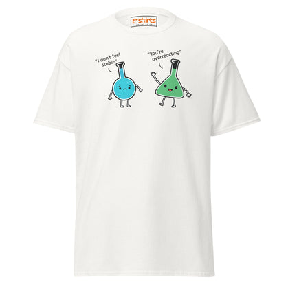 Funny Chemistry Pun T-Shirt – Science Joke Tee - White - T-Shirts Online