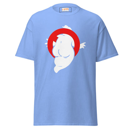 Funny Ghost T-Shirt | Men's Ghost Tee - Carolina Blue - T-Shirts Online